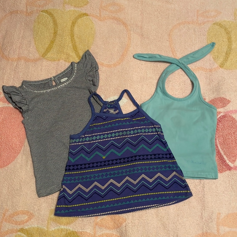 Three summer tops for toddler